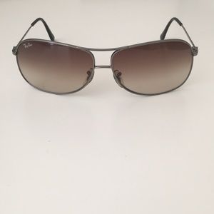 Women’s RayBan square wrap around sunglasses